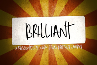 Brilliant: A Bold Display Typeface for High-Impact Web Design