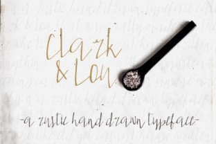 Clark Lou: The Rustic Script Font for Handmade Brands