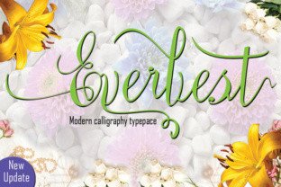 Everbest Script Font: A Modern Typeface for Polished Branding