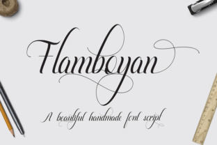 Flamboyan: A Fresh Script Font for Modern Brand Identity