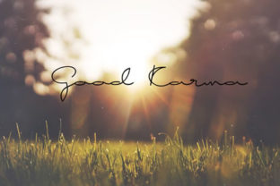Good Karma Typeface: Elevate Your Brand With Handwritten Charm