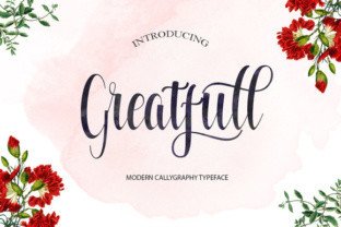 Greatfull: A Modern Script Font for Digital Branding