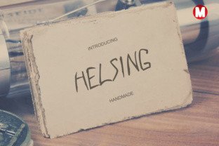 Helsing Typeface: Elevating Brand Identity with Modern Script Design