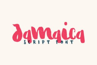 Jamaica Typeface: Elevate Brand Identity with Elegant Script Typography
