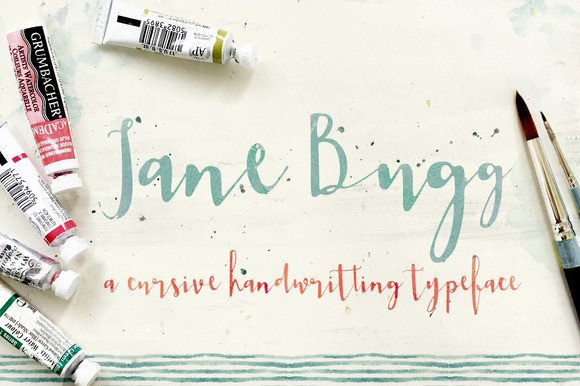 Jane Bugg: The Brush Script Font for Polished Brand Identity