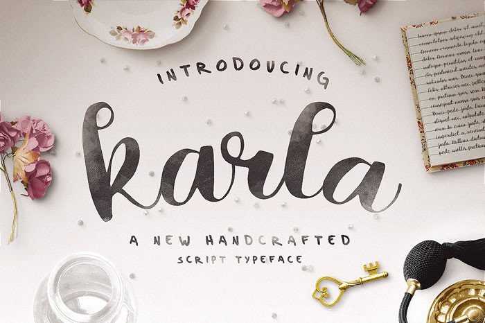Karla Script Font: Elevate Digital Brand Identity