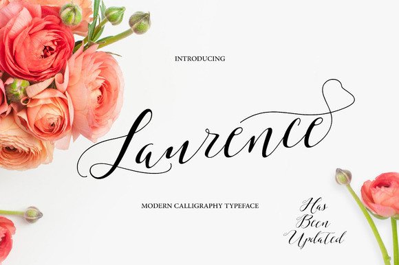 Laurence Typeface: Elevating Brand Identity with Elegant Script Design