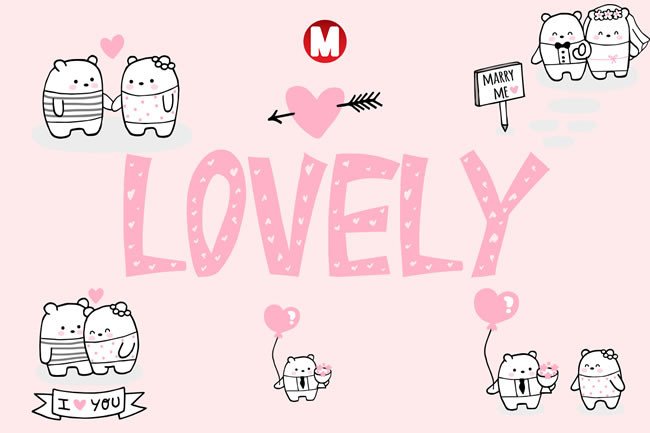 Lovely Typeface Review: Elevating Social Media Campaigns with Playful Script Design