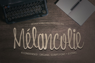 Melancolie Typeface Review: Organic Script for Digital Branding