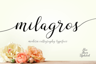 Milagros Typeface: A Designer’s Guide to Elegant Script Branding