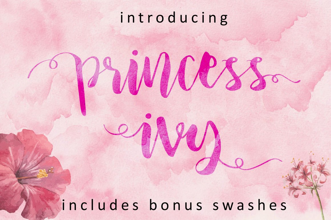 Princess Ivy: A Designer’s Take on Elegant Script Typography for Web