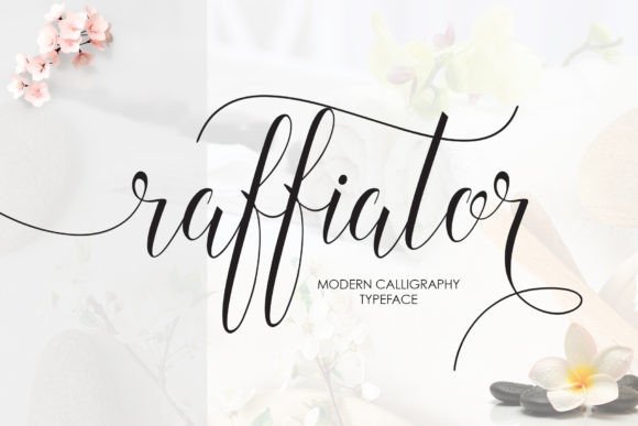 Raffiator Typeface: Elevate Your Brand Identity with Handdrawn Elegance