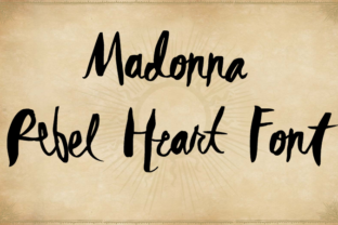 Rebel Heart Typeface: Elevating Campaign Visuals with Bold Script Energy