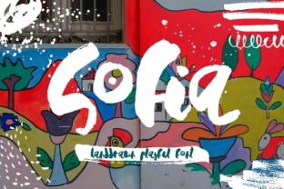 Sofia: A Playful Script Font for Bold Campaign Visuals