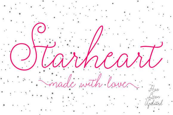 Starheart Typeface Review: Elevating Social Campaigns with Elegant Script Design
