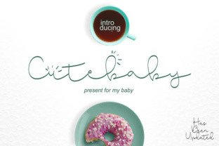 Upgrade Your Brand Identity With the Cute Baby Typeface