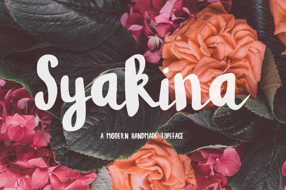 Why Syakina Is the Perfect Script Font for Small Business Branding